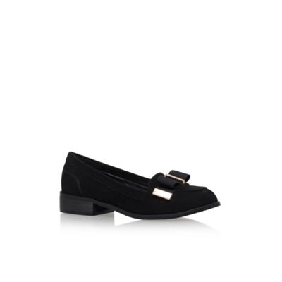 Black 'Neema' low heel loafers